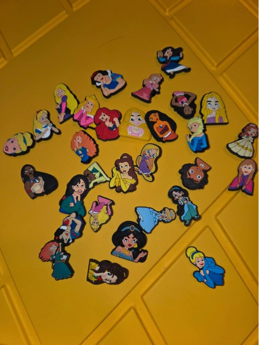 Disney princess croc charms 30